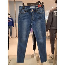 클라이드앤 초여름 (여) 쿨맥스 스키니핏 워싱 데님 청바지