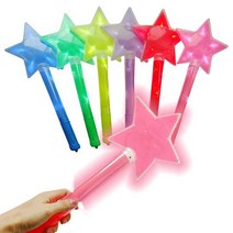 ZAI817504야광봉 [별봉] 야광봉/야간행사/야광팔찌/콘서트, LED리본머리띠(퍼 플)