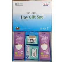 마스크 선물세트 실버2호 방역키트 KF94 - 스티커제작 쇼핑백 별도 주문, 상세페이지 참조