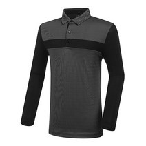 *사은품증정* [와이드앵글] 남성 CF W.ICE 자카드 카라 티셔츠 M WMM21246Z1