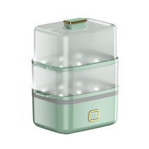 COSYEVNO 2단 다기능 계란찜기, 진 그린