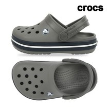 크록스 크록밴드 클로그 아동여성 샌들 스모크 207006-05HG