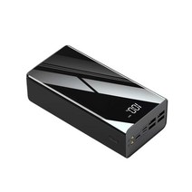 보조배터리 멀티 고속충전 대용량 휴대용 차박 캠핑, 레드100000, 100000mAh
