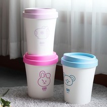 어느곳에도 종량제쓰레기 인테리어휴지 스윙미니휴지통 페달휴지 화장실휴지 음식물쓰레기 배치할수있는 분리수거함 압축휴지 BT21 대형쓰레기 W6419C8 휴지통_슈키외 8가지 옵션, 휴지통_알제이