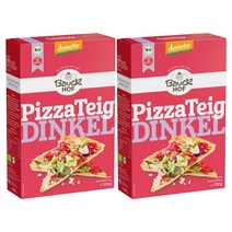 바우크호프 피자 도우 믹스 딩켈 스펠드 350g 2팩 Bauckhof Pizzateig Dinkel, 1개
