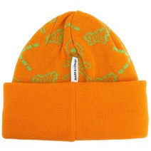 마크앤로나 [마크앤로나] [골프] 룰러 자카드 MLF 2D FC29 ORANGE 공용 울 비니