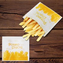 벅스웨이 감자튀김 포장지, 10g, 125장