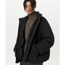 커스텀어클락 리뉴얼ver컴포터블 벌룬핏 다운 패딩 블랙 COOSJP031블랙 COMFORTABLE BALONFIT DOWN PADDING
