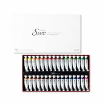 신한 SWC 수채화물감 32색 15ml Tubes, 단품