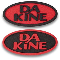 Dakine 레트로 타원형 스톰프 - 블랙/오렌지 원 사이즈, Black / Orange