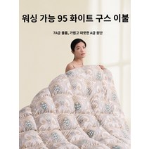 bbmarket 구스다운 오리털이불 거위털 호텔침구 세탁 가능한 헝가리어 95 흰 거위 봄과 가을 퀼트 겨울 퀼트 다운 에어컨 얇은 이불 봄과 가을 시어머니 퀼트 코어, 150X200cm(투피스이불) 여름이불봄가을이불, E.기계 세탁 및 건조 가능 95 화이트 구스 다운 이