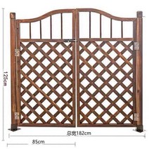 원목 목재 나무 방부목 단독주택 전원주택 마당 정원 주차장 메쉬 휀스 펜스 울타리 대문, 탄화사망(시멘트 한 세트) 폭 182