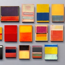 셀러허브 마크로스코 그림 액자 No1 12 캔버스 10호 53x41cm, 2번／캔버스액자(옆면연장), 1개