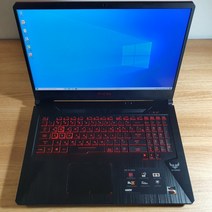 ASUS 17인치 게이밍 FX705DY 고사양 고성능 싼 중고 노트북, WIN10 Home, 16GB, 512GB, 라이젠5, 블랙