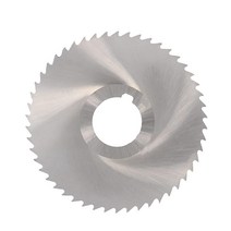 Auniwaig HSS 원형 금속 커팅 톱날 디스크 50T 라운드 슬리팅 톱 커터 100mm x 27mm 6mm 회전 공구 휠용