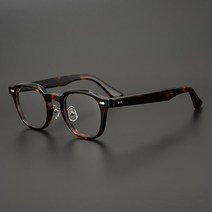 일본안경테 st 수입 뿔테안경 패션 빈티지 아세테이트 광장 프레임 남자 수제 전체 테두리 여성 럭셔리 브랜드 kc