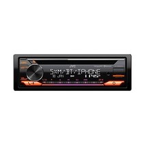 카오디오 JVC KDT920BTS 카 스테레오 블루투스 전면 USB AUX Amazon Alexa SiriusXM 라디오 지원 고출력 증