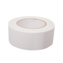 유광 면 테이프 댄스플로어 천면 천 테이프 25M 백색