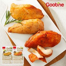 [치킨맛 그대로] 굽네 오븐구이 통 닭가슴살 110g 2종 7+7, 1set