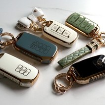 기아 골드라인 TPU 스마트 키케이스 카니발 K9 K8 K7 K5 K3 EV6 셀토스 스토닉 카렌스 쏘울 프라이드 봉고 오피러스 쏘렌토 스포티지 레이 니로 모하비 쏘울 포르테, 기아01, 민트그린