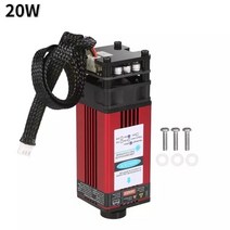 레이저커팅기 휴대형 소형 102030w40w 레이저 모듈 레이저 헤드 450nm 블루 lase 레이저 조각 기계 나무 마킹 절단 도구 조각 헤드 cnc, 20w