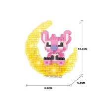 레고 LEGO 레고 에펠탑 크리스마스 트리 피규어 디즈니 DIY 리나벨 조립 빌딩 블록 Goofy 명왕성 애니메이, 46 W2242_02 With Box