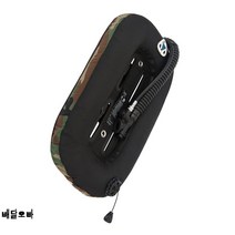 bcd 스쿠버다이빙 아쿠아나 AKUANA 알루미늄 25 30 파운드 백플레이트, 먹녹색