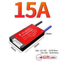 BMS 인산철 DALY Balance BMS 10S 36V 12V 24V 48V 60V 72V 84V 리튬 이온 LiFePO4 Ebike e-스쿠터 배터리 21700 32600, 05Li-ion 10S 36V_0115A Common