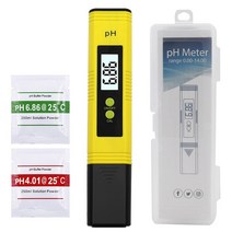 리트머스종이 ph 측정기 시험지 3-In-1 수영장 시험지 잔류 염소 PH 값 알칼리도 경도 테스트 스트립 50, 09 yellow box