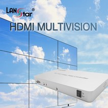 랜스타 HDMI 3x3멀티비젼 비디오 월 컨트롤러 TV WALL LS-MV109N 30381 분배기, 선택없음