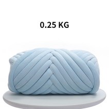 자이언트얀 뜨개실 벨벳 Chunky Yarn Thick Warmth DIY Knitting Giant Crochet Soft Big Cotton Roving Wo, 한개옵션1, 16 Blue 025KG