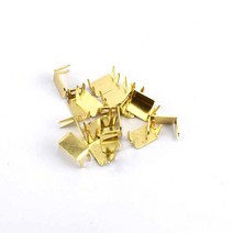 금속 지퍼 스토퍼 3 5 8 10 엔드 잠금 수리 키트 가방 의류 자켓 바느질 용품 액세서리 50/100Pcs, 02 LightGold_01 3#_01 50Pcs