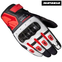 [스피디 SPIDI] C88 G-CARBON SHORT GLOVE G-카본 숏 글러브, WHITE/BLACK(001)