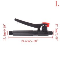 시멘트 분무기 그라우팅 머신 정원 잡초 해충 방제를위한 1pc 새로운 트리거 건 핸들, l