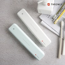 [KT알파쇼핑]국내생산 디온리 듀얼램프 휴대용 칫솔살균기 NGS841, 화이트핑크