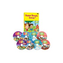 [DVD] 뉴 슈퍼심플송 8종세트 [4DVD+4CD] [NEW SUPER SIMPLE ABC PHONICS & WORD]