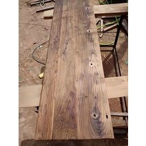 원목 상판 고재 테이블 우드슬랩식탁 야외 벤치, 일반 패널 광택