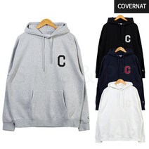 커버낫 펠트 C 로고 기모 후디 CO2203HD31