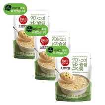 CJ 햇반소프트밀 닭가슴살 곤약죽 병문안음식 간편식 180g 3개, 39세트