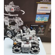 CADA 레고 호환 블록 cada storm tank app rc techni crarch 그래픽 프로그래밍 로봇 스팀 기술 빌딩 블록 벽돌 모델 완구 선물, 원래 상자 없음