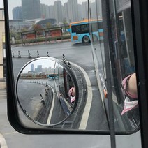 다파요 1+1 사이드미러 보조거울 사각지대 차선변경 와이드미러 거울 백미러, 대형(95mm)-2P