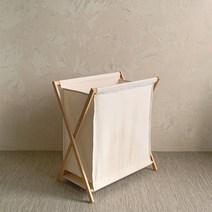 지안 접이식 캠핑우드햄퍼 빨래바구니