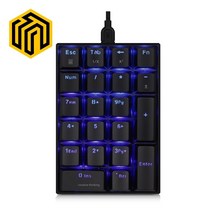 씽크웨이 CROAD K10 LED 기계식 숫자 키패드 (갈축)