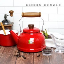 로소리갈 법랑 주전자 1.6L / 인덕션 IH 범랑 냄비 이태리 글래이지팟 신혼 선물