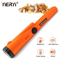 전문 스마트 금속 탐지기 IP68-Pointer 방수 360 ° 측면 스캔 지하 분석기 모험 보물 사냥, 01 Super Metal Detector