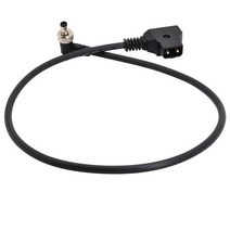 DSLR 장비 전원 V 마운트 안톤 배터리용 D-탭 수-직각 DC 케이블 12V 5.5x2.5mm, 08 DC lock Angled_20 300cm