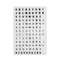 낙관도장 캘리그라피 대문자 알파벳 번호 카드 만들기 장식에 대 한 고무 지우기 스탬프 Diy Scrapbooking