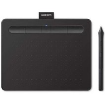 와콤 Intuos CTL4100WLK0 무선 그래픽 드로잉 태블릿 3가지 보너스 소프트웨어 포함, 검은색, 검은색