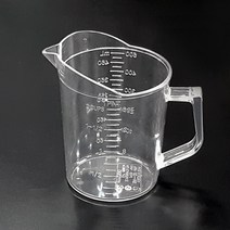 주방애몰 PC계량컵 225ml 계량용품 비커, 투명