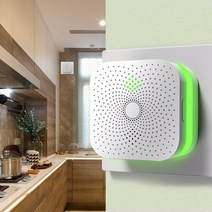 가스 누출 누설 측정기 감지기 휴대용 스마트 홈 메탄 프로판 가연성 lpg 센서 가정 안전 주방용 360도 소리 및 조명 경보, 미국 플러그
